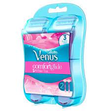 Bộ dao cạo nữ Gillette Venus Comfortglide White Tea (có tách lẻ)