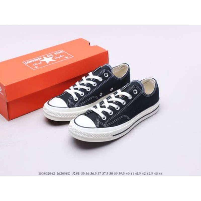 Giày Thể Thao Converse Chuck Taylor Allstar Ox Màu Trắng Đen Chất Lượng Cao Cho Nam Nữ Tỷ Lệ 1: 1