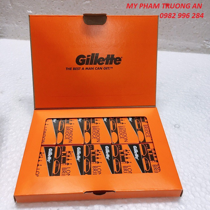 Lưỡi Dao Lam Gillette Dùng Để Thay Dao Cạo 100 lưỡi