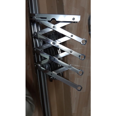 Giàn phơi thông minh co giãn inox 304, inox 201 dài 1m5,1m2,1m ống 19mm - giá phơi quần áo