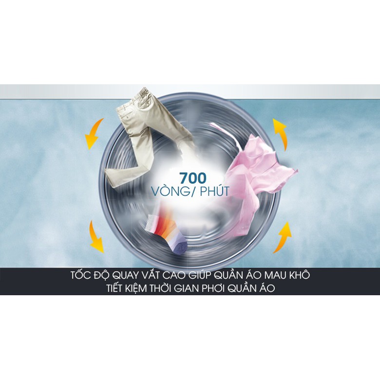 CHÍNH HÃNG - MÁY GIẶT AQUA 8.0KG AQW-S80CT