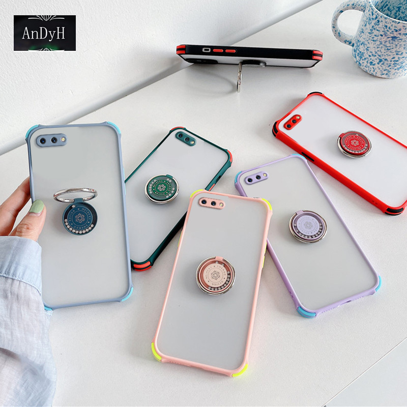 Ốp Lưng Chống Sốc Có Giá Đỡ Hình Camera 4 Cạnh Cho Oppo A3S A1K A12E Realme C1 Realme C2 | BigBuy360 - bigbuy360.vn