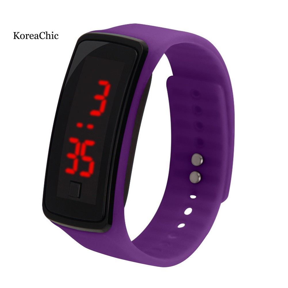 Đồng Hồ Đeo Tay Điện Tử Dây Silicone Có Đèn Led Tiện Dụng Cho Bé | BigBuy360 - bigbuy360.vn