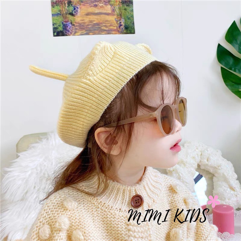 Mũ nồi tai mèo cho bé Mimi Kids (1-4y)
