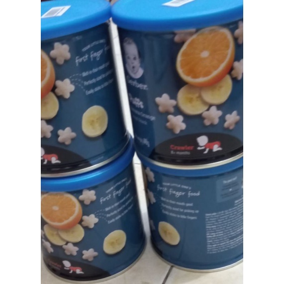 Bánh Ăn Dặm Gerber Vị Táo Chuối/ Cam chuối/ Dâu Táo(49g)