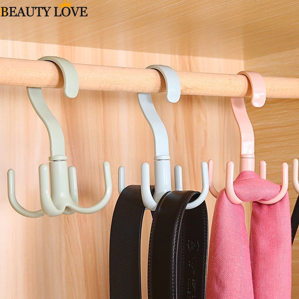 Maycreate Móc Treo Giày / Móc Cà Vạt Đa Năng Bằng Nhựa Không Cần Đóng Đinh Tiện Dụng Cho Gia Đình