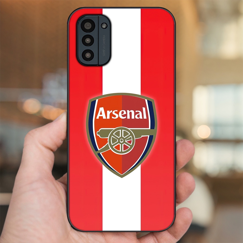 Ốp lưng Nokia G21 viền đen in hình Arsenal FC