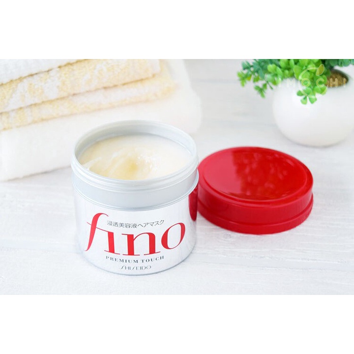 Kem ủ dưỡng tóc Fino Shiseido Premium Touch Nhật Bản cải thiện tóc hư tổn giúp tóc suôn mượt