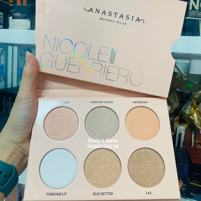 Bảng highlight Anastasia Beverly Hills Nicole Guerriero Glow Kit