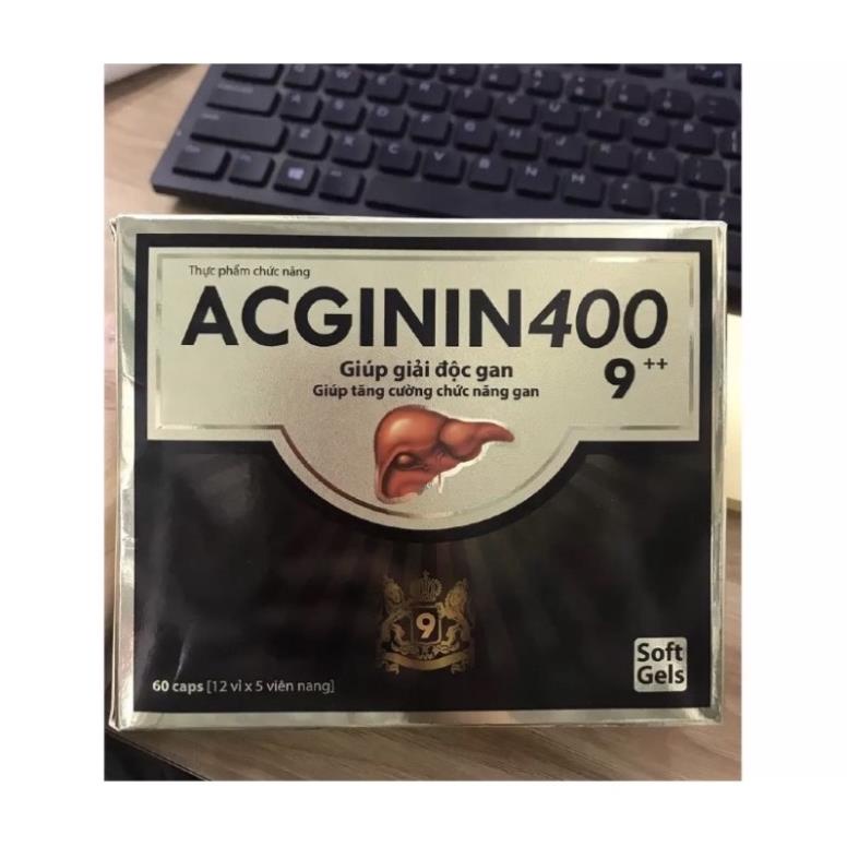 Viên uống Bổ gan Acginin B400 - Hỗ trợ tăng cường chức năng gan - Hộp 60 viên