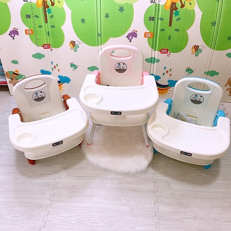 Ghế ăn dặm gấp gọn cho bé. Kèm chân sắt