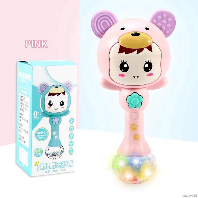 Đồ chơi cầm tay có chuông phát ra tiếng kêu vui nhộn dành cho bé