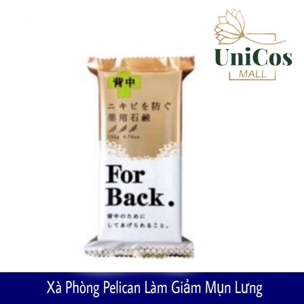 Xà phòng giảm mụn lưng For back hàng Nhật chính hãng mẫu mới nhất, 135g
