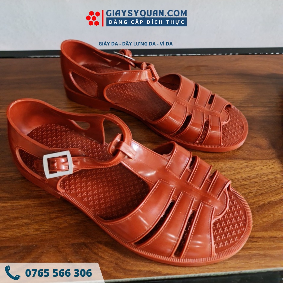 Dép Rọ Nam ASECO 32 bằng Nhựa PVC dẻo dai.