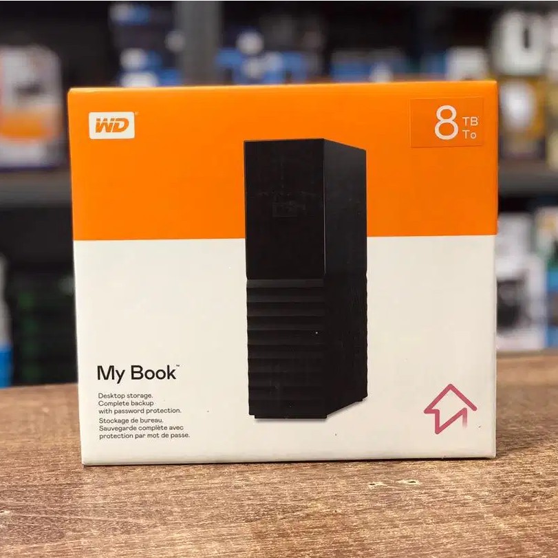 Ổ Cứng Di Động WD My Book 8TB 3.5 USB 3.0