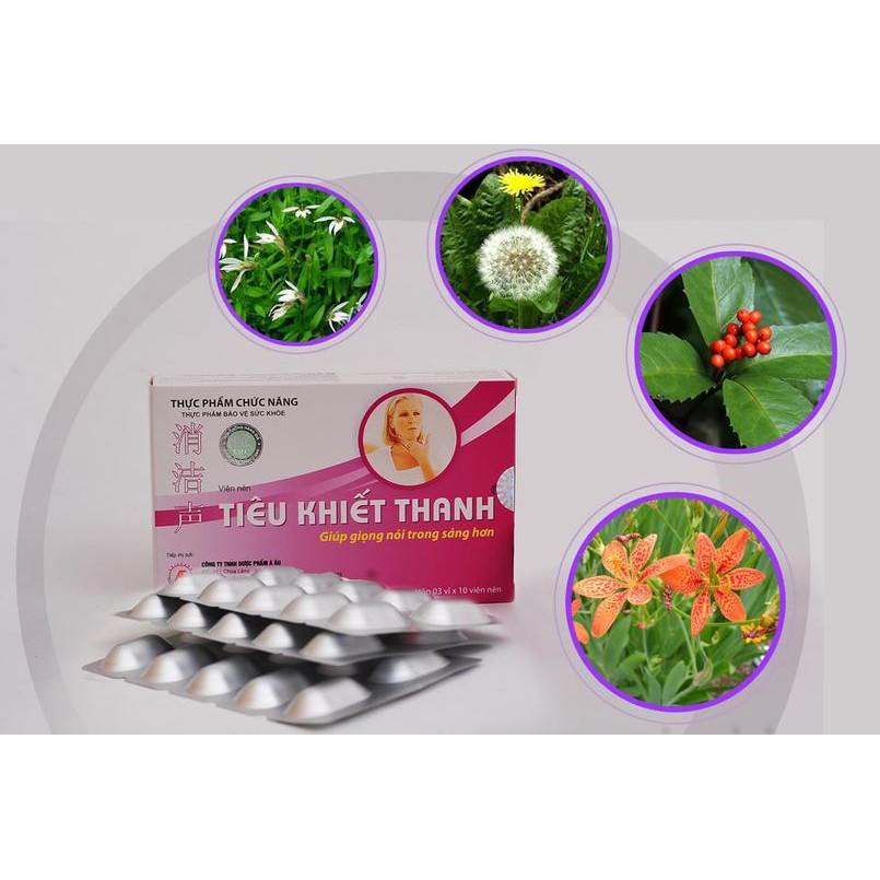 Cốm Tiêu Khiết Thanh – Hỗ trợ giảm triệu chứng viêm đường hô hấp, giảm ho và mất tiếng