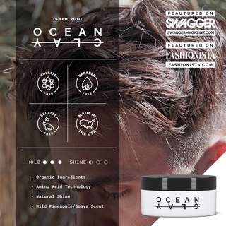 Sáp Vuốt Tóc Nam SHEHVOO Ocean Clay