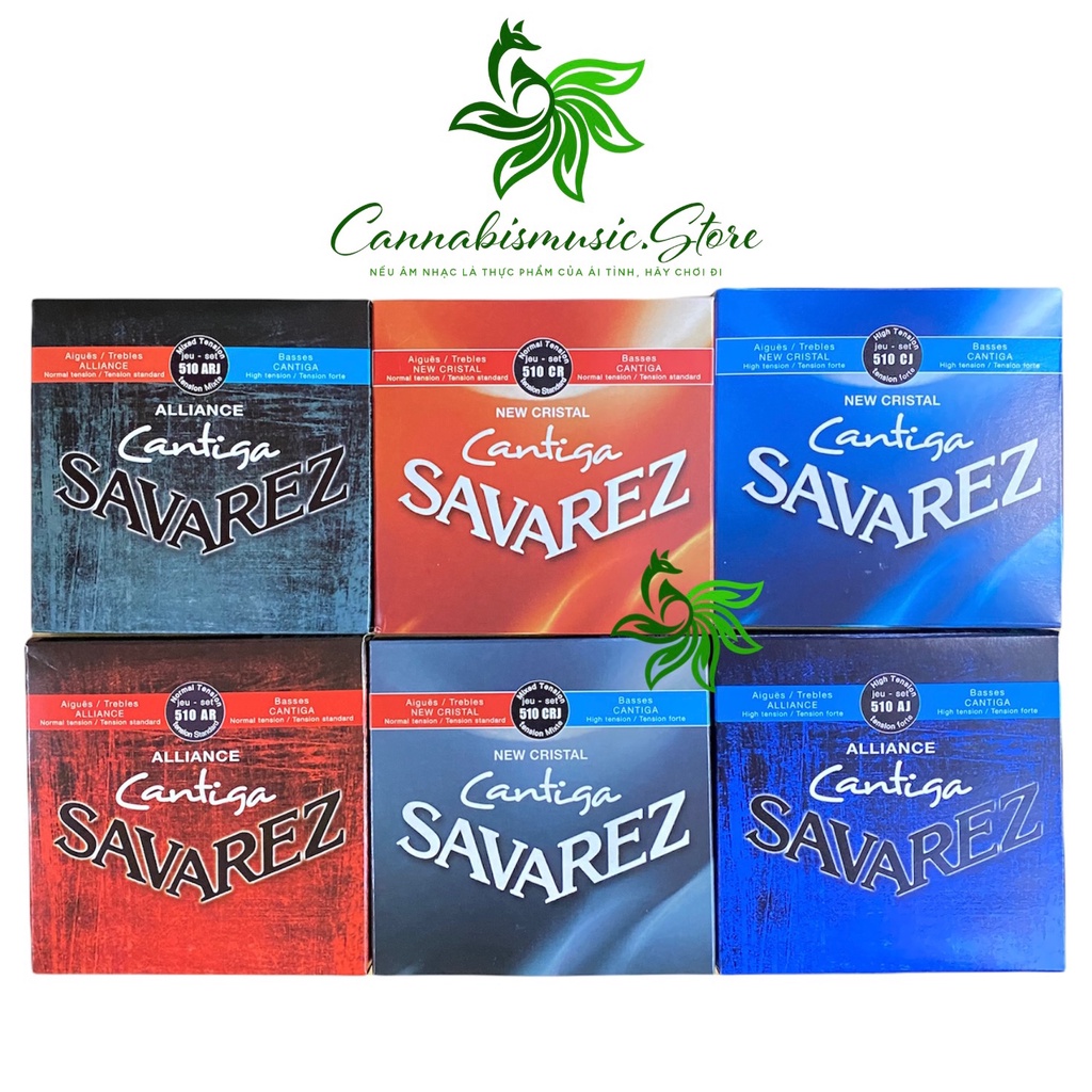 Bộ dây Đàn Guitar Classic Savarez 510AJ, 510AR, 510ARJ , 510CJ, 510CR, 510CRJ