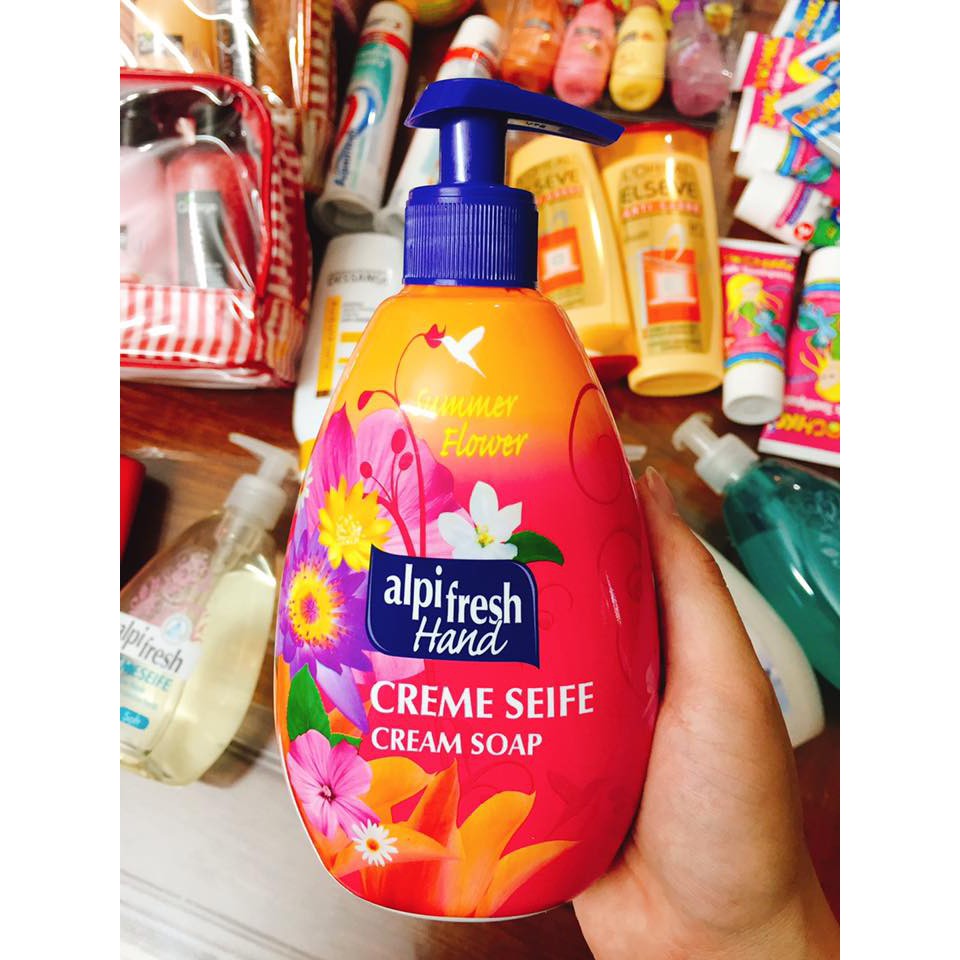 Nước Rửa Tay Đức Alpi Fresh Cream Soap 500ml - Màu ngẫu nhiên