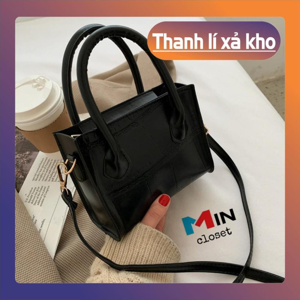 Túi xách nữ 💖 𝑭𝑹𝑬𝑬𝑺𝑯𝑰𝑷 💖 Túi đeo chéo da sần hàng quảng châu siêu hot TD20