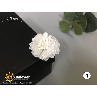 Hoa ren cứng có nhụy 3cm