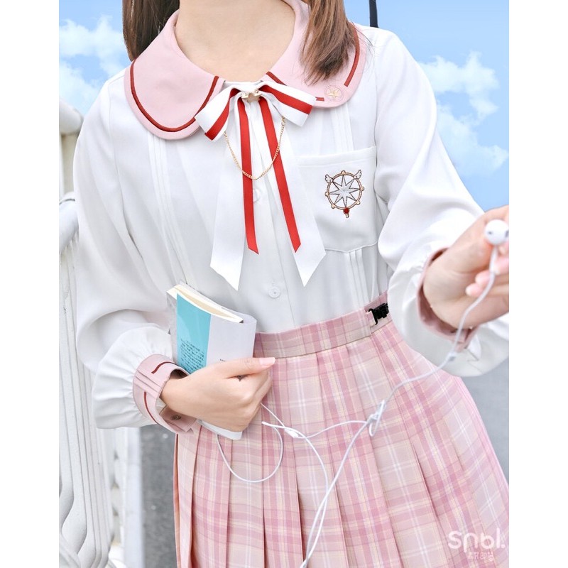Set JK đồng phục nữ sakura-thủ lĩnh thẻ bài Snbl chính hãng