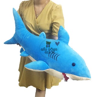 GỐI ÔM HÌNH CÁ MẬP ĐỦ SIZE 100% GÒN AN TOÀN CHO BÉ