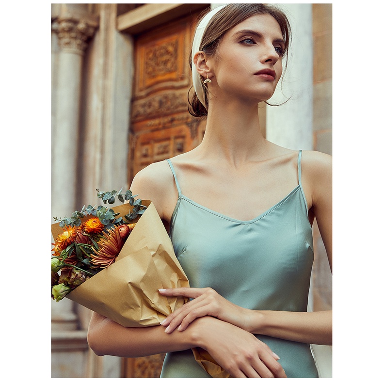 BAMOER Bông Tai bạc 925 HìNh NgựA Pony ThờI Trang