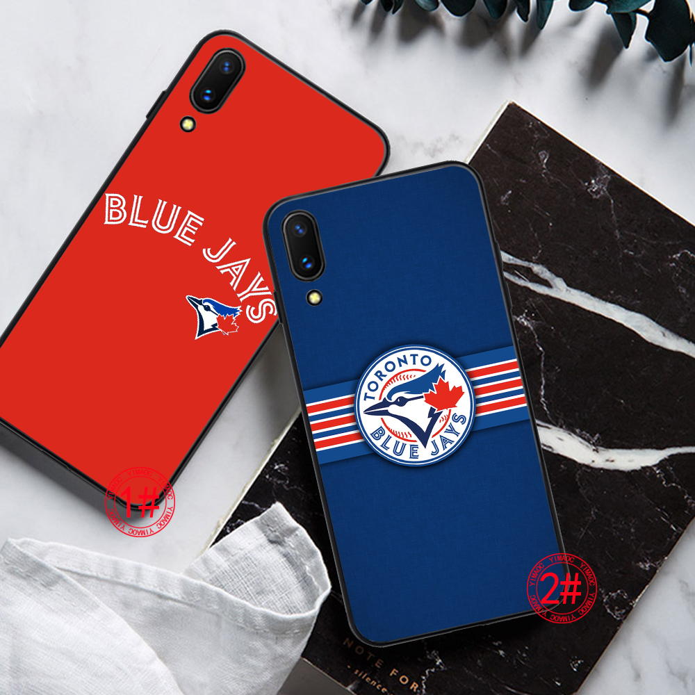 Ốp Điện Thoại Mềm Hình Logo Bóng Chày Toronto Blue Jays Cho Vivo V20 Se Y20I Y20 Y30 Y31 Y51 X60 Pro