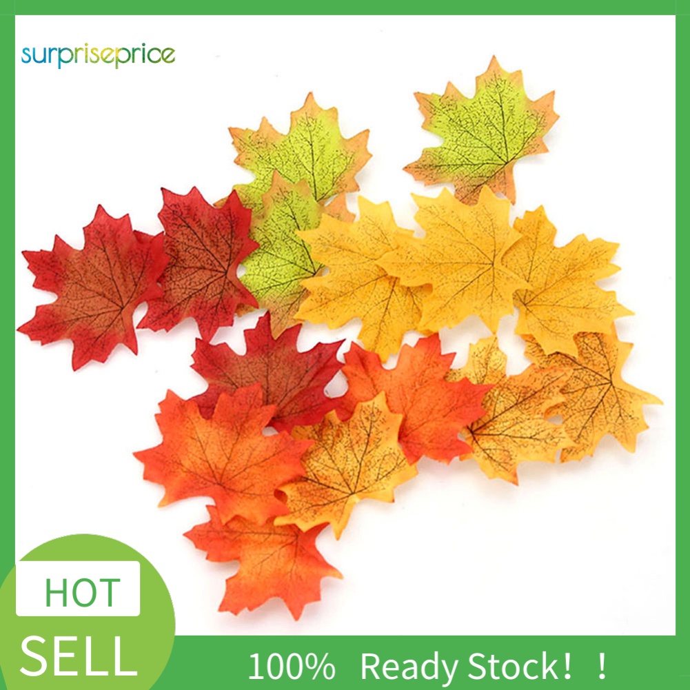 Set 50 lá phong giả trang trí tiệc cưới/làm đạo cụ chụp ảnh