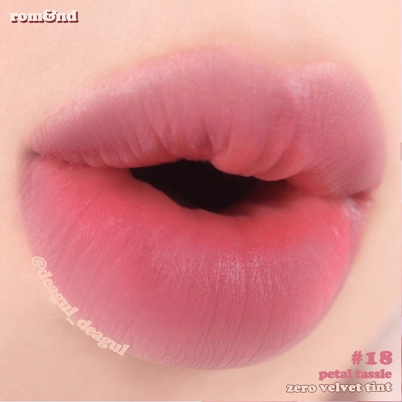 Son Kem Lì, Lên Màu Siêu Chuẩn, Mềm Mại Như Nhung Romand Zero Velvet Tint