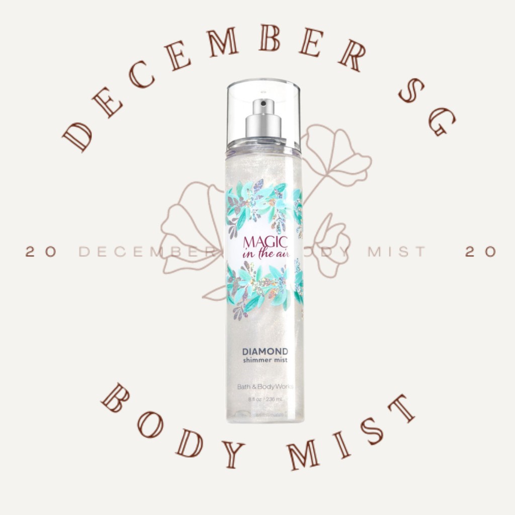 [Auth] Xịt thơm Có Nhũ Bath and Body Works Magic In The Air 30ml/50ml/100ml +𝘿𝙚𝙘𝙚𝙢𝙗𝙚𝙧 𝙎𝙝𝙤𝙥+