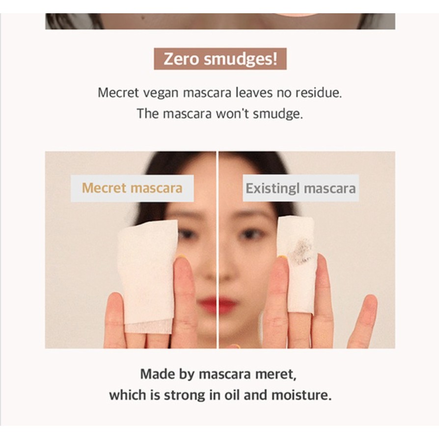 (Hàng Mới Về) Mascara Dễ Tẩy Trang Vegan | BigBuy360 - bigbuy360.vn