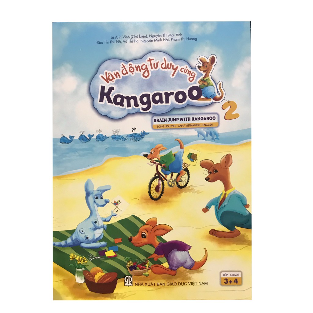 [Mã LIFE1404ALL giảm 10% đơn 50000] Sách - Vận động tư duy cùng Kangaroo 2