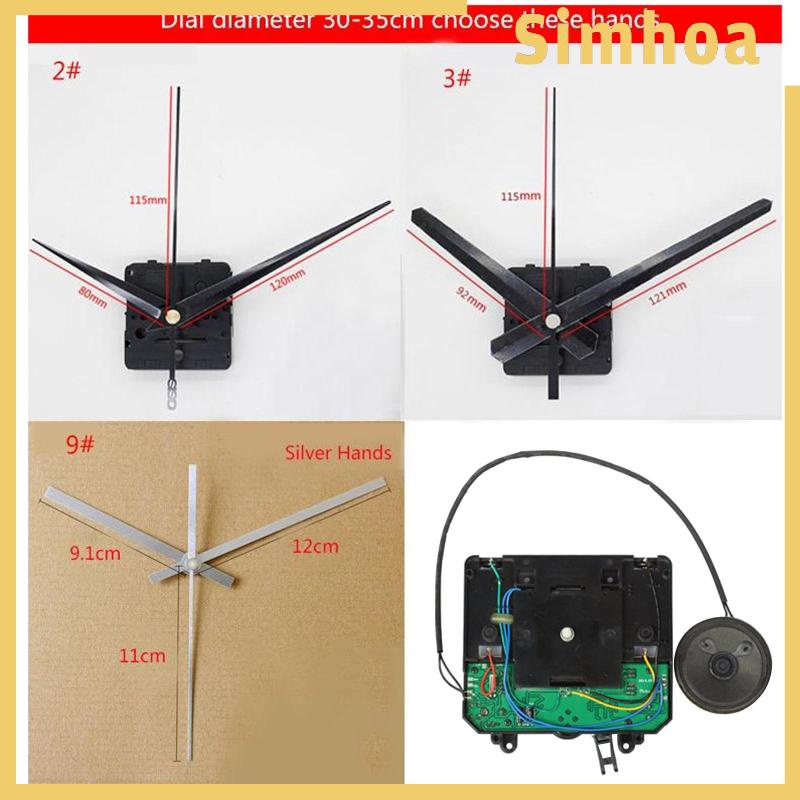 Bộ Chuyển Động Đồng Hồ Kèm Hộp Nhạc Cho Đồng Hồ Tùy Chỉnh