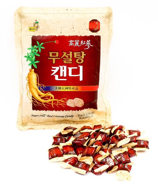 Kẹo Sâm không đường Red Ginseng Candy 500g