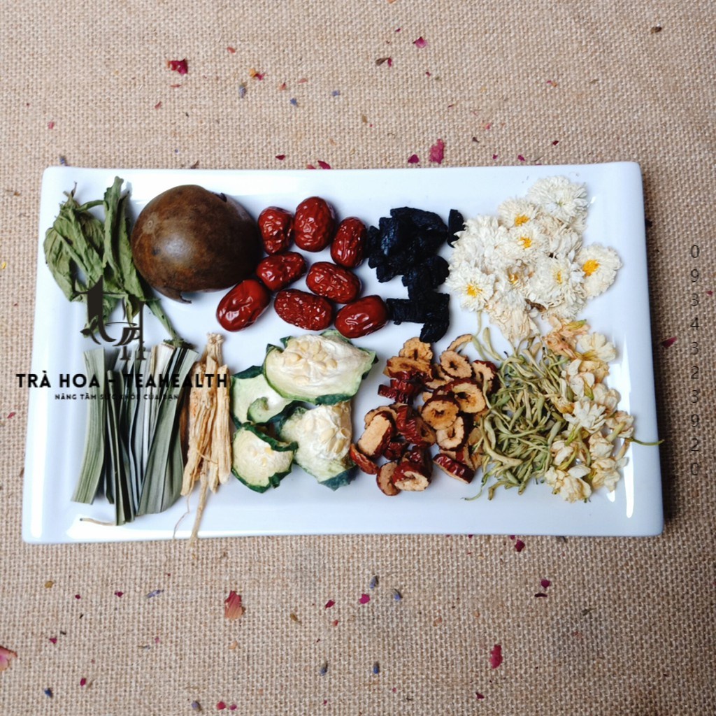 Trà Sâm Bí Đao Thanh Nhiệt Trà Bí Đao Thảo Mộc Tiêu Đờm