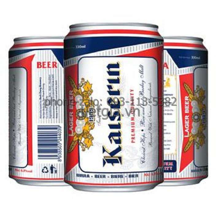 1 lon bia KAISERIN LAGER, thương hiệu Đức, 330ml