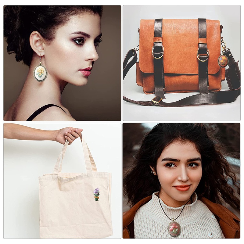 Sa Bộ 4 Phụ Kiện Thêu Tranh Chữ Thập Cho Người Mới Bắt Đầu