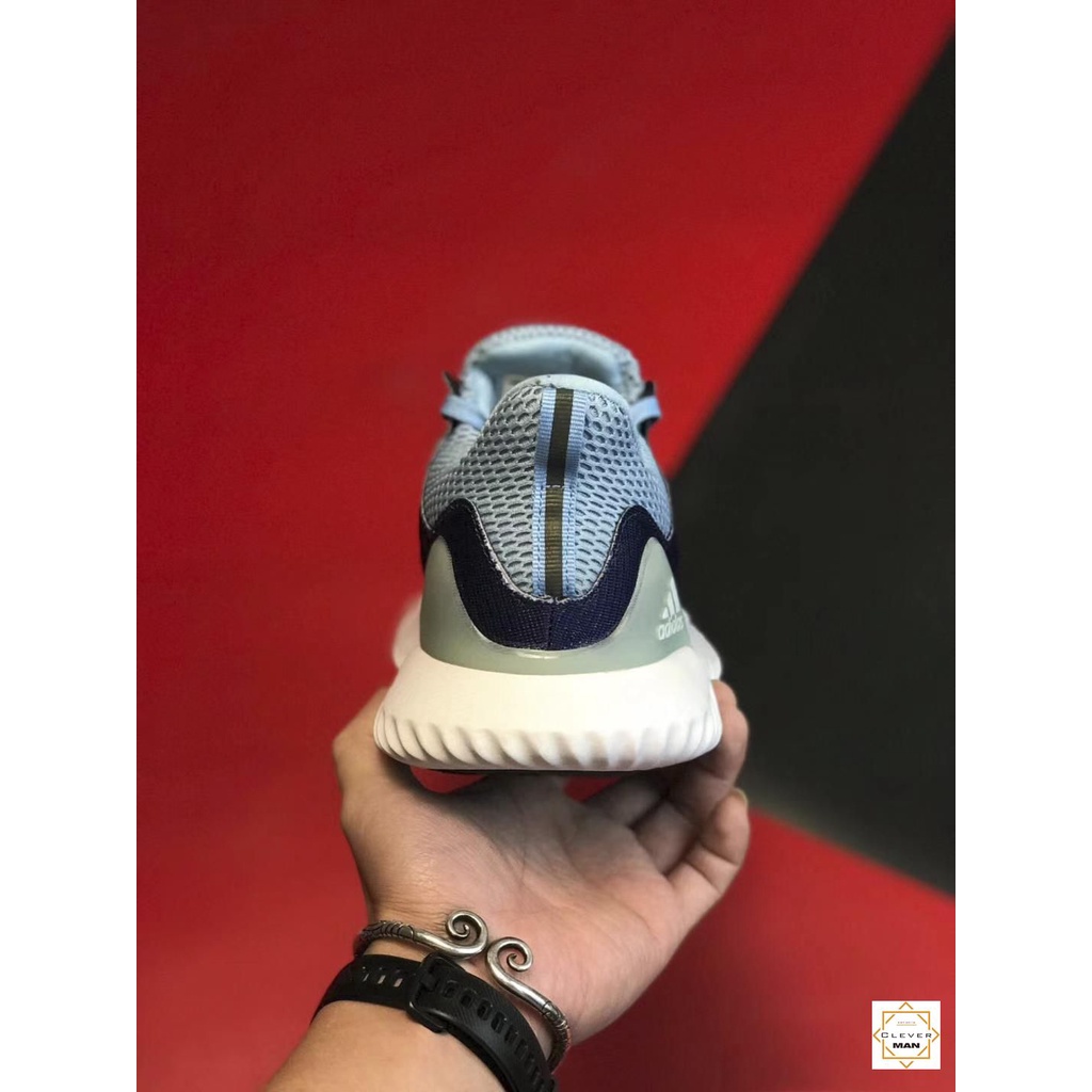 (BẢN SIÊU CẤP+QUÀ TẶNG) Giày Thể Thao Sneaker Nam Nữ ALPHABOUNCE Beyond 2018 Xanh Dương Xanh Nước Biển CLEVER MAN STORE