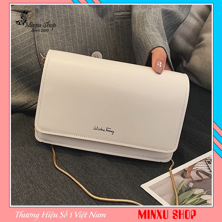 Túi Xách Đeo Chéo Nữ Dây Mạ Sang Chảnh, Túi Đi Chơi, Đi Tiệc Phong Cách Hàn Quốc TD05