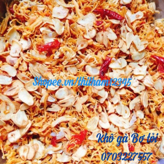 ( MIỄN SHIP Ở HCM) 1KG Khô gà cháy tỏi/ bơ tỏi/ ăn liền, nhà làm siêu ngon, siêu rẻ, chất lượng( dạo/ chất/ ăn vặt) | BigBuy360 - bigbuy360.vn