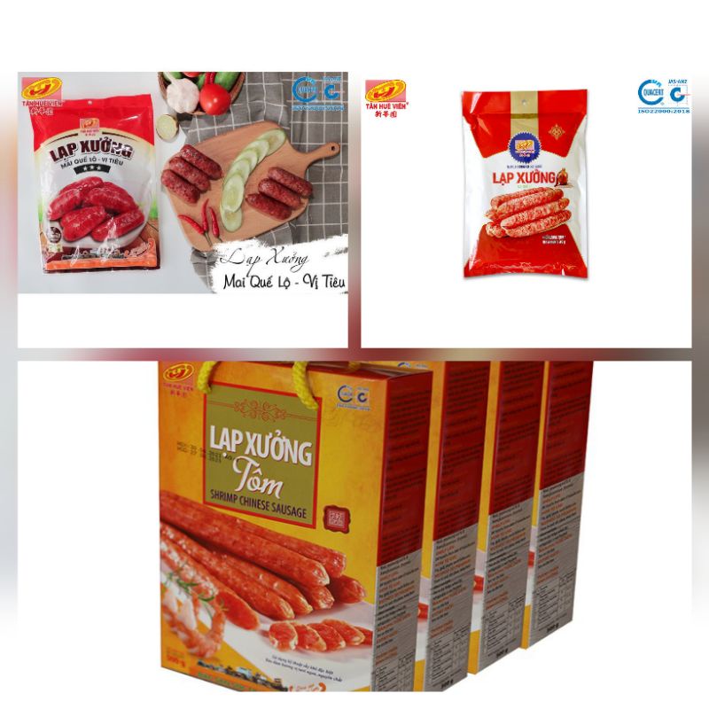 Lạp xưởng Tân Huê Viên 500g