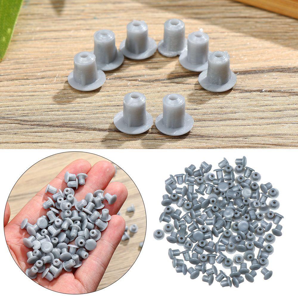 Set 100 Nút Bịt Lỗ Khoan Chống Bụi Tiện Dụng Cho Đồ Nội Thất