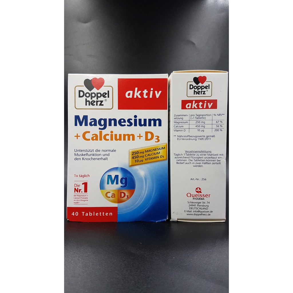 Đồ uống Magnesium Calcium D3 hàng Đức