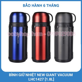 Bình giữ nhiệt Lock&Lock New Giant Vacuum LHC1427 1.8L tiện lợi dã ngoại, du lịch - BABYHOPHCM