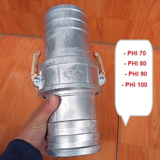 BỘ CÙM ỐNG THÁO NHANH PHI 70, 80, 90, 100, KHỚP NỐI ỐNG NƯỚC HỢP KIM MINH HÀ