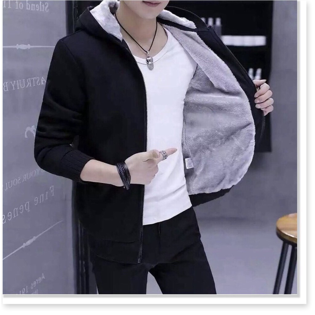 {SIÊU PHẨM MÙA ĐÔNG} ÁO KHOÁC NAM/ÁO KHOÁC NAM NỈ NGOẠI LÓT LÔNG GIỮ NHIỆT BAO ĐẸP SIÊU ẤM ÁP CÓ SIZE 3XL KHÁNH AN STORE