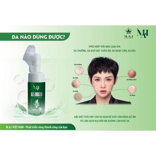 Sữa rửa mặt DR Mai, bọt rửa mặt