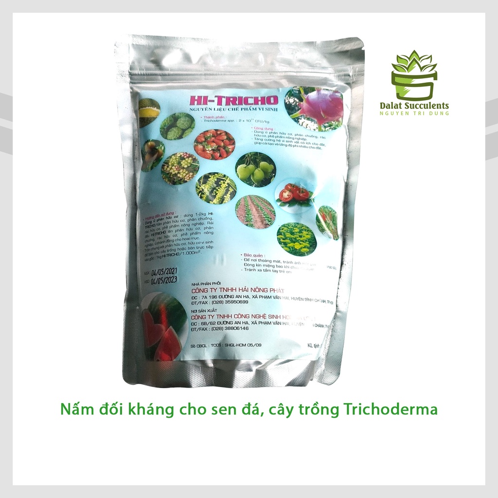 Nấm đối kháng cho sen đá Trichoderma GIÁ RẺ NHẤT 100gam